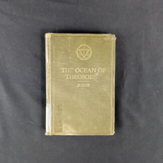 1937 The Ocean Of Theosophy 14th Edition by W. Q. Judge - Former Library Book