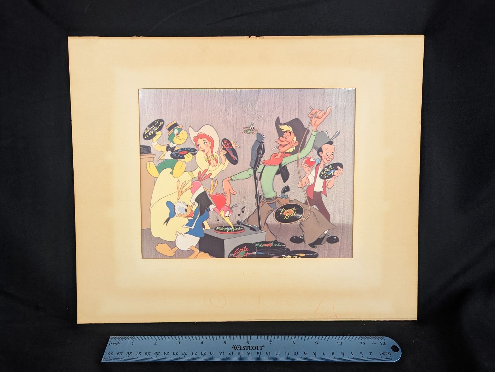 Walt Disney Signed Promotional Photograph to Bob Bence Special Authentic - Image 12