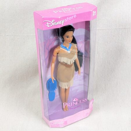 Disney Store Princess Pocahontas Fashion Doll PG2761 with Styling Brush New I...