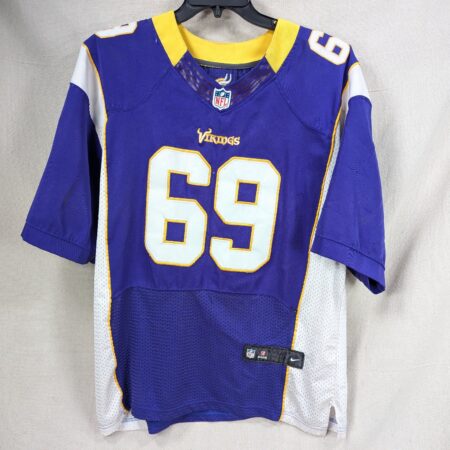 Nike Minnesota Vikings NFL Jersey Jared Allen #69 Size 44 Large On-Field Auth...