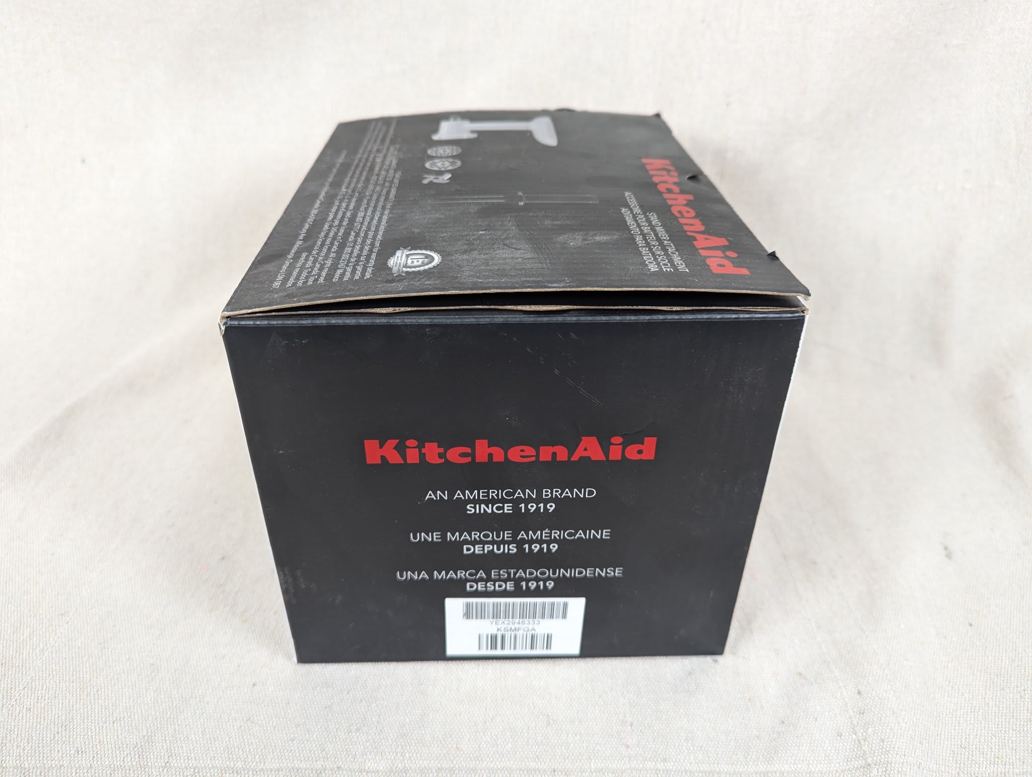 KitchenAid Food Grinder Attachment Model KSMFGA Stand Mixer Accessory New Ope... - Image 2