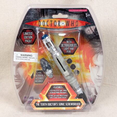 Character Options Doctor Who Tenth Doctor Sonic Screwdriver Limited Edition New