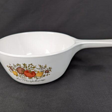 CorningWare 1.5-Pint Sauce Pan La Marjolaine Pattern Model P-82-B No Lid