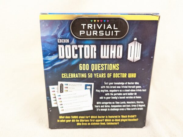 1000056191_jkc6SA_utzj2u.jpg Doctor Who Trivial Pursuit 50th Anniversary Edition 2013 Travel Size Board Game
