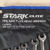 Stark Elite 7-Piece SAE Flex-Head Ratcheting Wrench Set Model 18704 New Condi...