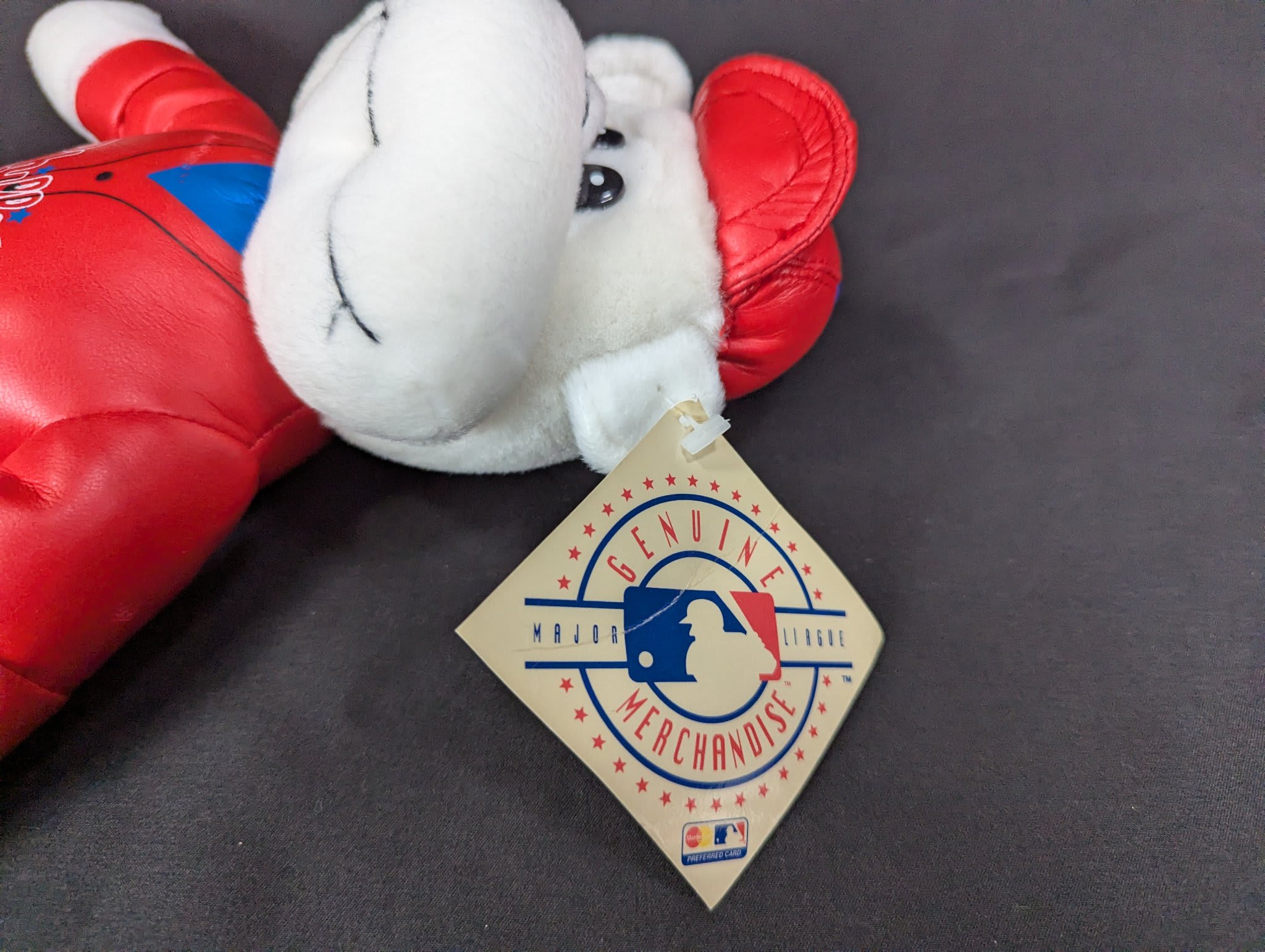 Vintage 1990s Nanco Philadelphia Phillies Phillie Phanatic Mascot Plush Toy MLB - Image 10