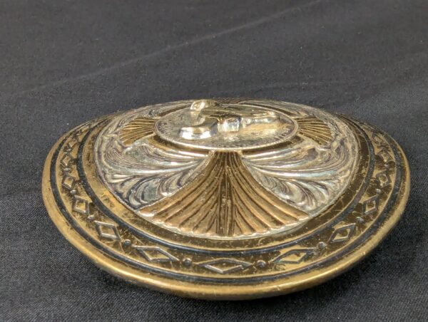 1000058619_VcuThy_rzzusi.jpg Award Design Medals Vintage Western Bull Skull Belt Buckle Silver Plated Gold...