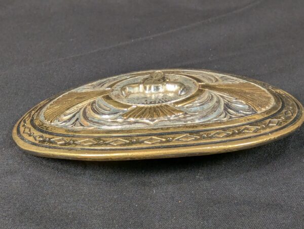 1000058620_Lo6CzG_anpqpy.jpg Award Design Medals Vintage Western Bull Skull Belt Buckle Silver Plated Gold...