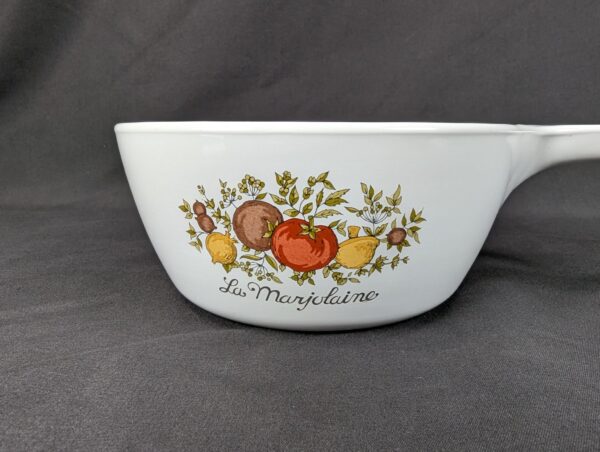 CorningWare 1.5-Pint Sauce Pan La Marjolaine Pattern Model P-82-B No Lid