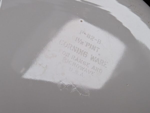 CorningWare 1.5-Pint Sauce Pan La Marjolaine Pattern Model P-82-B No Lid