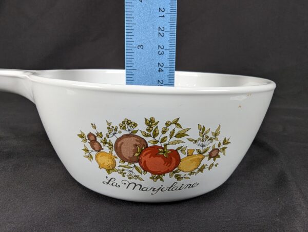 CorningWare 1.5-Pint Sauce Pan La Marjolaine Pattern Model P-82-B No Lid