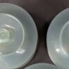 Vintage Tupperware Pedestal Dessert Sherbet Bowls with Lids Set of 3 Mid-Century