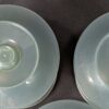Vintage Tupperware Pedestal Dessert Sherbet Bowls with Lids Set of 3 Mid-Century