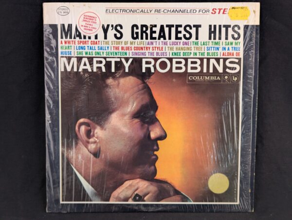 Marty Robbins Marty's Greatest Hits Vinyl LP Record Columbia CS 8639 Vintage ...