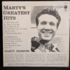Marty Robbins Marty's Greatest Hits Vinyl LP Record Columbia CS 8639 Vintage ...