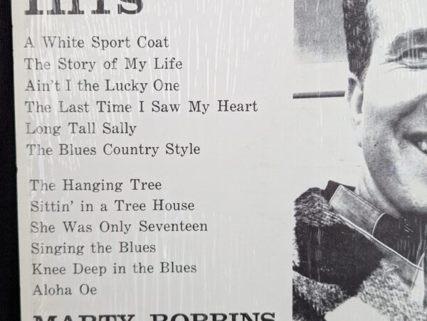 Marty Robbins Marty's Greatest Hits Vinyl LP Record Columbia CS 8639 Vintage ...