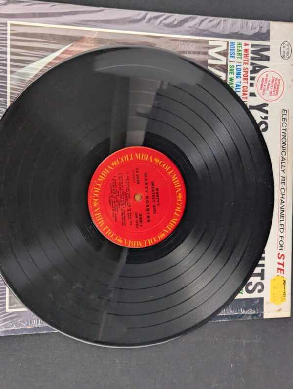 Marty Robbins Marty's Greatest Hits Vinyl LP Record Columbia CS 8639 Vintage ...