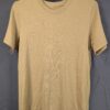 Outlier NYC Merino Wool Crew Neck T-Shirt Men's Size Large Tan Khaki Mustard ...