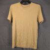 Outlier NYC Merino Wool Crew Neck T-Shirt Men's Size Large Tan Khaki Mustard ...