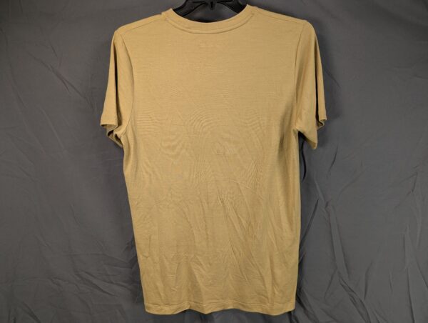 Outlier NYC Merino Wool Crew Neck T-Shirt Men's Size Large Tan Khaki Mustard ...