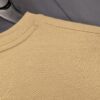 Outlier NYC Merino Wool Crew Neck T-Shirt Men's Size Large Tan Khaki Mustard ...