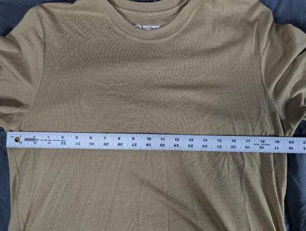 Outlier NYC Merino Wool Crew Neck T-Shirt Men's Size Large Tan Khaki Mustard ...