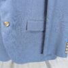 J.Crew Ludlow Suit Set Mens Blue Textured Blazer 41R Trousers 34x32 Italian F...