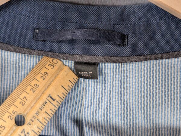 J.Crew Ludlow Suit Set Mens Blue Textured Blazer 41R Trousers 34x32 Italian F...