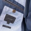 J.Crew Ludlow Suit Set Mens Blue Textured Blazer 41R Trousers 34x32 Italian F...