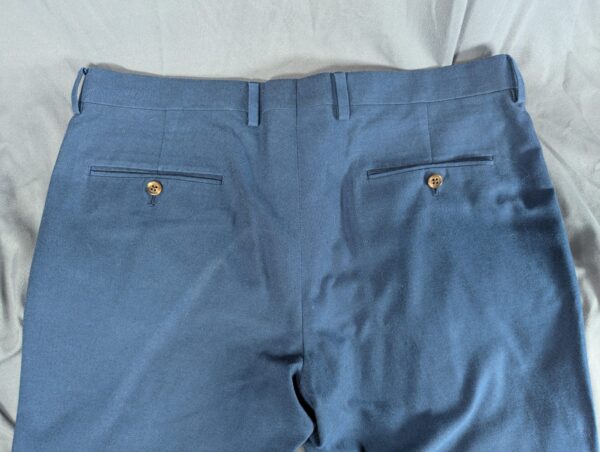 J.Crew Ludlow Suit Set Mens Blue Textured Blazer 41R Trousers 34x32 Italian F...