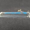 Vintage Guam Reef Hotel Room Key and Acrylic Keychain Tumon Bay Travel Souvenir