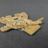 Vintage Holiday Inn Hotel Room Key with Brass Keychain Number 1200 Dallas Air...