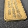 Paris Sheraton Hotel Metal Room Key and Brass Fob 19 rue du Commandant Mouchotte