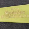 Vintage InterContinental Hotel Frankfurt Room Key Fob 1251 West Germany Green...