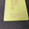 Vintage InterContinental Hotel Frankfurt Room Key Fob 1251 West Germany Green...