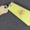 Vintage InterContinental Hotel Frankfurt Room Key Fob 1251 West Germany Green...