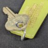 Vintage InterContinental Hotel Frankfurt Room Key Fob 1251 West Germany Green...