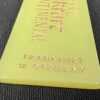 Vintage InterContinental Hotel Frankfurt Room Key Fob 1251 West Germany Green...