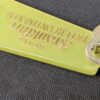Vintage InterContinental Hotel Frankfurt Room Key Fob 1251 West Germany Green...