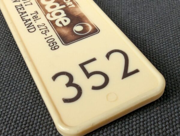 Auckland Airport Travelodge Hotel Room Key and Plastic Fob New Zealand 2043