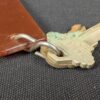 Vintage Hotel Room Key and Fob Set Sydney Australia Brown Tag R.B. Davies 3515