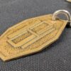 Vintage NEMEF Hotel Room Key and Brass Fob 327 Dusseldorf Hilton Collectible ...
