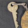Vintage NEMEF Hotel Room Key and Brass Fob 327 Dusseldorf Hilton Collectible ...