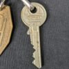 Vintage NEMEF Hotel Room Key and Brass Fob 327 Dusseldorf Hilton Collectible ...