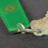 Inter-Continental Hotels Rio Brasil Vintage Metal Key and Acrylic Keychain 1502