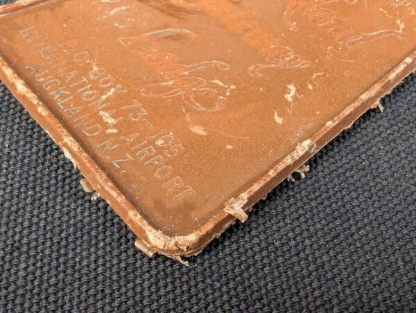 Auckland Gateway Lodge Hotel Room Key and Plastic Fob 151 Vintage Souvenir Brown