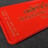 Vintage Hotel Inter-Continental Auckland Room Key 310 Red Plastic Fob Permark