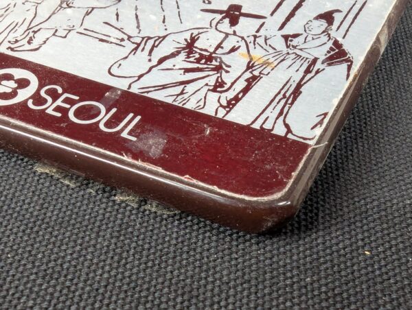 Hyatt Regency Seoul Hotel Room Key Tag and Schlage Key 1440 Silver Maroon Gold