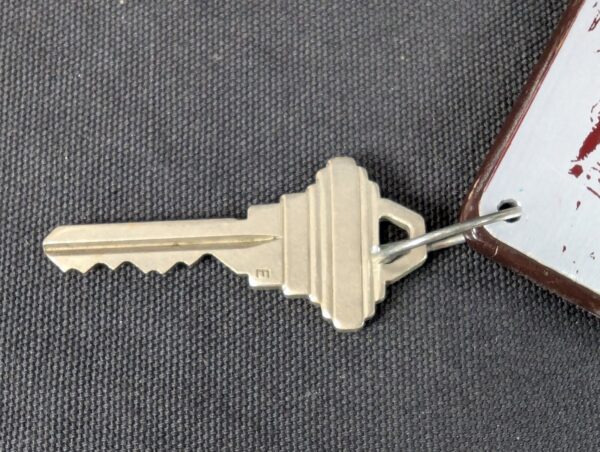 Hyatt Regency Seoul Hotel Room Key Tag and Schlage Key 1440 Silver Maroon Gold