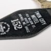 Schlage Twin City Motel Room Key Fob 152 Brewer ME Vintage Plastic Hotel Tag